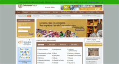 Desktop Screenshot of collezionaretutto.it